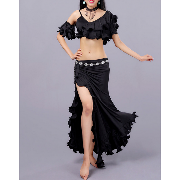 Costume de danse orientale noir pas cher