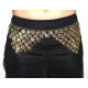 Ceinture de danse orientale égyptienne motif triangulaire