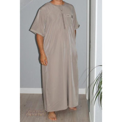 djellaba manche courte