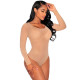 Body de danse transparent résille