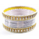 Lot de bracelets bangles indiens en métal 
