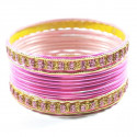 Lot de bracelets bangles indiens en métal