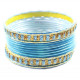 Lot de bracelets bangles indiens en métal 
