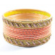 Bracelets indiens Bollywood pastel