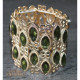 Bracelet strass et pierre fantaisie style hindou