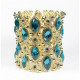 Bracelet strass et pierre fantaisie style hindou