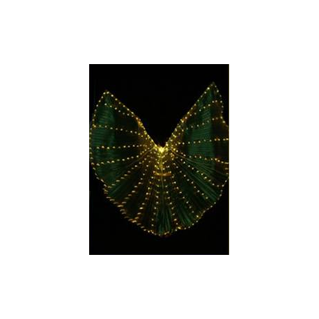 Ailes d'isis de danse orientale lumineuses 