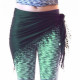 Foulard de danse orientale triangulaire façon cheche