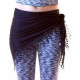 Foulard de danse orientale triangulaire façon cheche