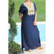 Djellabah femme décors or