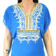 Djellabah femme décors or