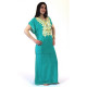 Djellabah femme décors or
