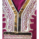 Djellabah femme décors or