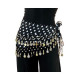 Ceinture de danse orientale pois 