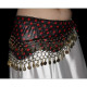 Ceinture de danse orientale pois 