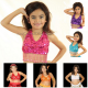 Top enfant de danse orientale flower