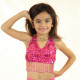 Top enfant de danse orientale flower