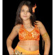 Top enfant de danse orientale flower