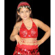 Top enfant de danse orientale flower