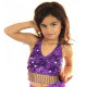 Top enfant de danse orientale flower