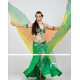 Ailes d'isis de danse orientale multicolores