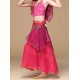 Costume enfant de danse orientale haut + jupe Flower