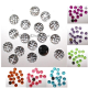 Lot de 20 strass rond à coudre sur tissu