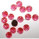 Lot de 20 strass rond à coudre sur tissu