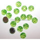 Lot de 20 strass rond à coudre sur tissu