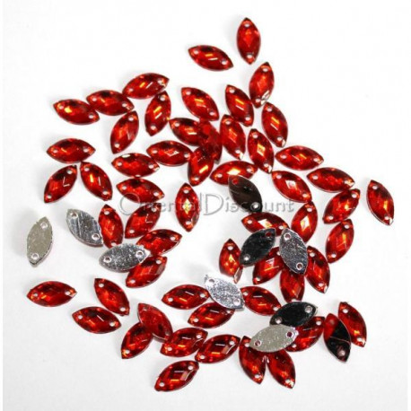 Lot de 50 strass marquise a coudre