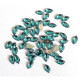 Lot de 50 strass marquise a coudre