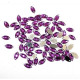 Lot de 50 strass marquise a coudre