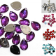 Lot de 20 strass goutte à enfiler