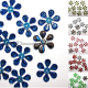 Lot de 10 fleurs pétale a coudre