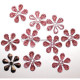 Lot de 10 fleurs pétale a coudre