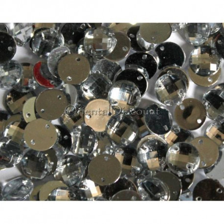 Lot 20 de strass rond a coudre