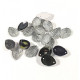 Lot de 20 strass ovale en relief à coudre
