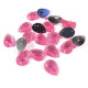 Lot de 20 strass ovale en relief à coudre