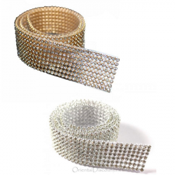 Bande de strass thermocollante