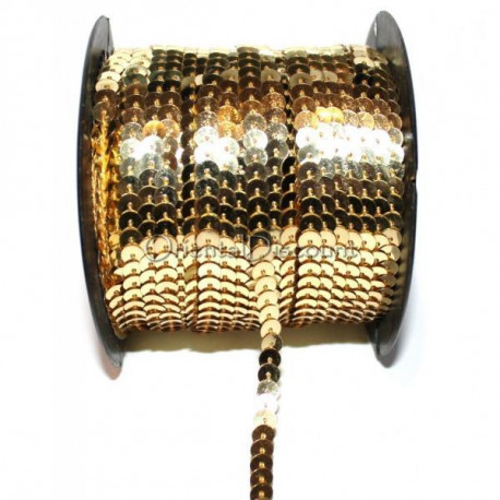 Liseret à paillettes au mètre