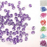 Lot de 70 perles cristal à facettes