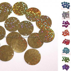 Sequin hologramme metalisé