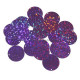Sequin hologramme metalisé