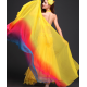 Voile de danse orientale imitation soie
