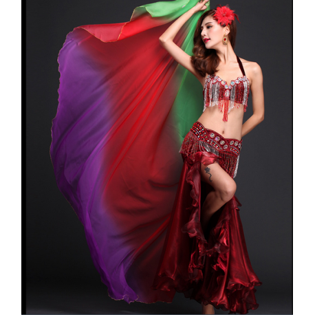 Voile de danse orientale imitation soie