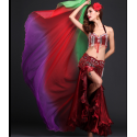 Voile de danse orientale imitation soie