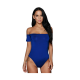 Body de danse femme col bateau