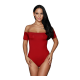 Body de danse femme col bateau