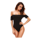 Body de danse femme col bateau