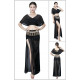 Tenue de danse orientale moderne et scintillante